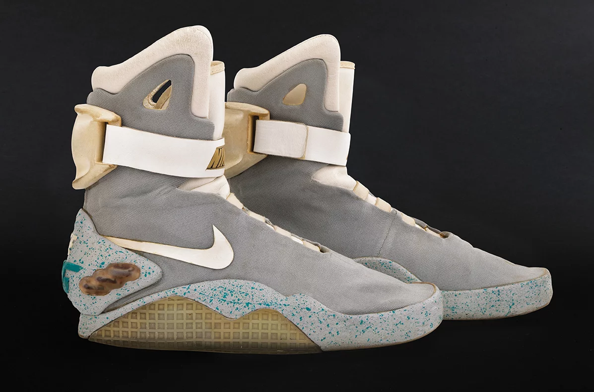 Marty McFly's self-lacing Nike Mags were sold for $84,000