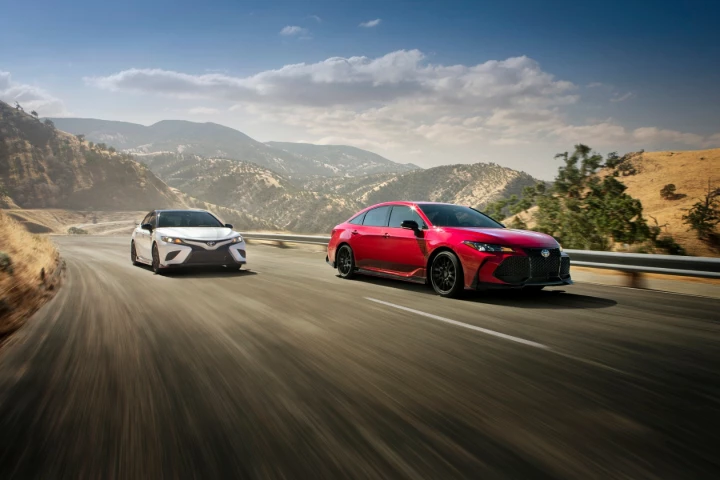 Adding TRD to the Camry and Avalon brings some chassis improvements and tuning in the engine compartment
