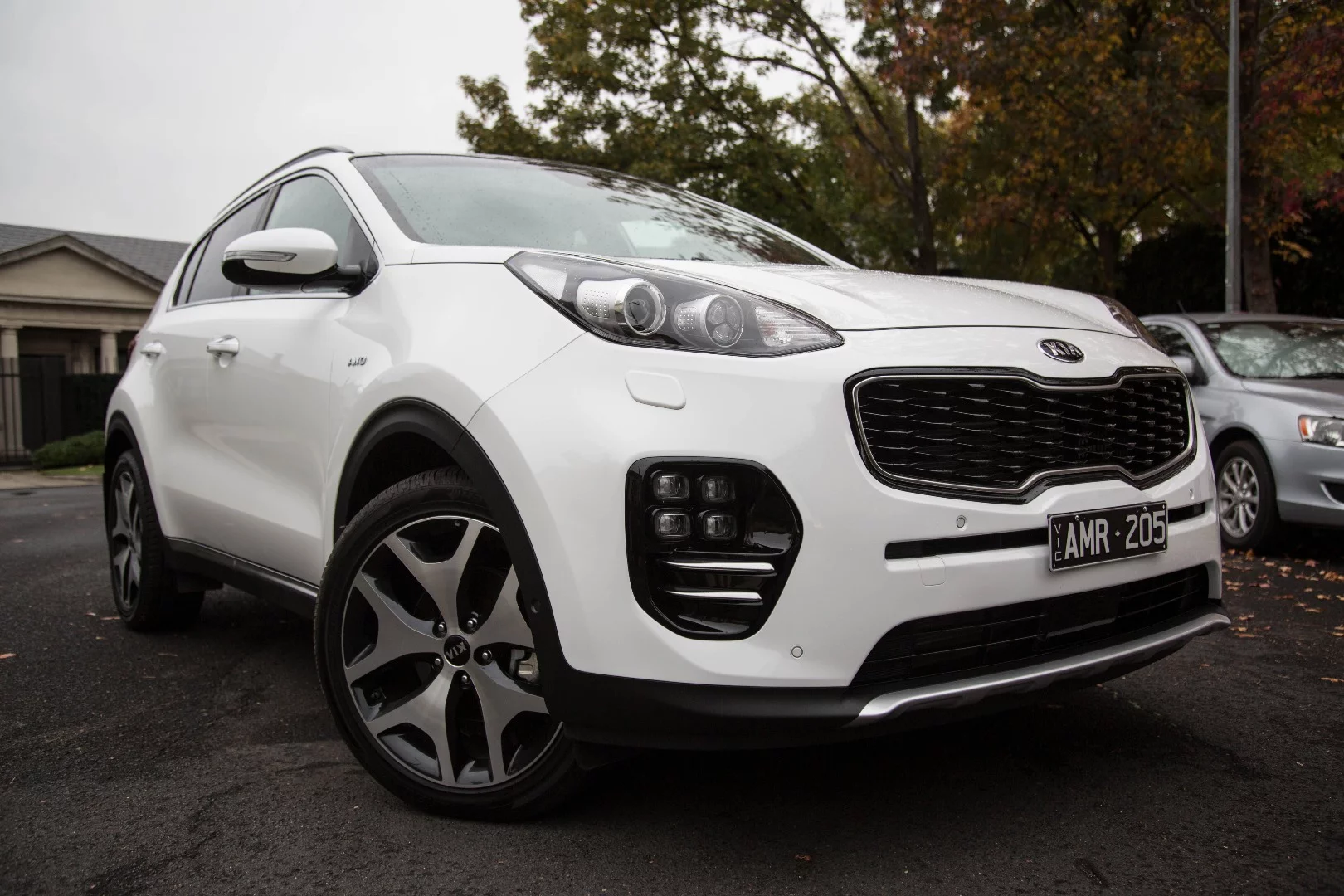 Kia has developed a unique look for the Sportage