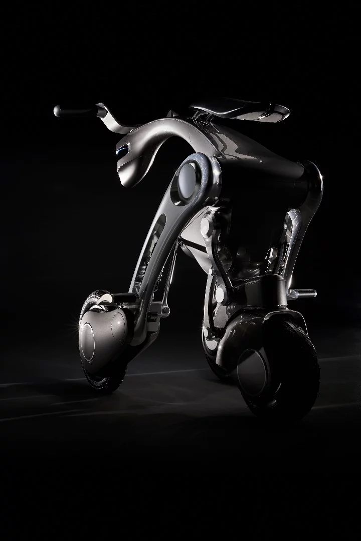 The CanguRo doesn't use a display to let the rider know the speed, but an ever quickening beat from built-in haptics located under the seat