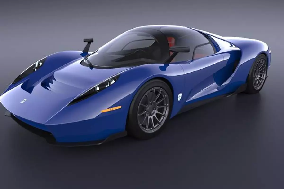The striking Scuderia Cameron Glickenhaus SCG 004S design