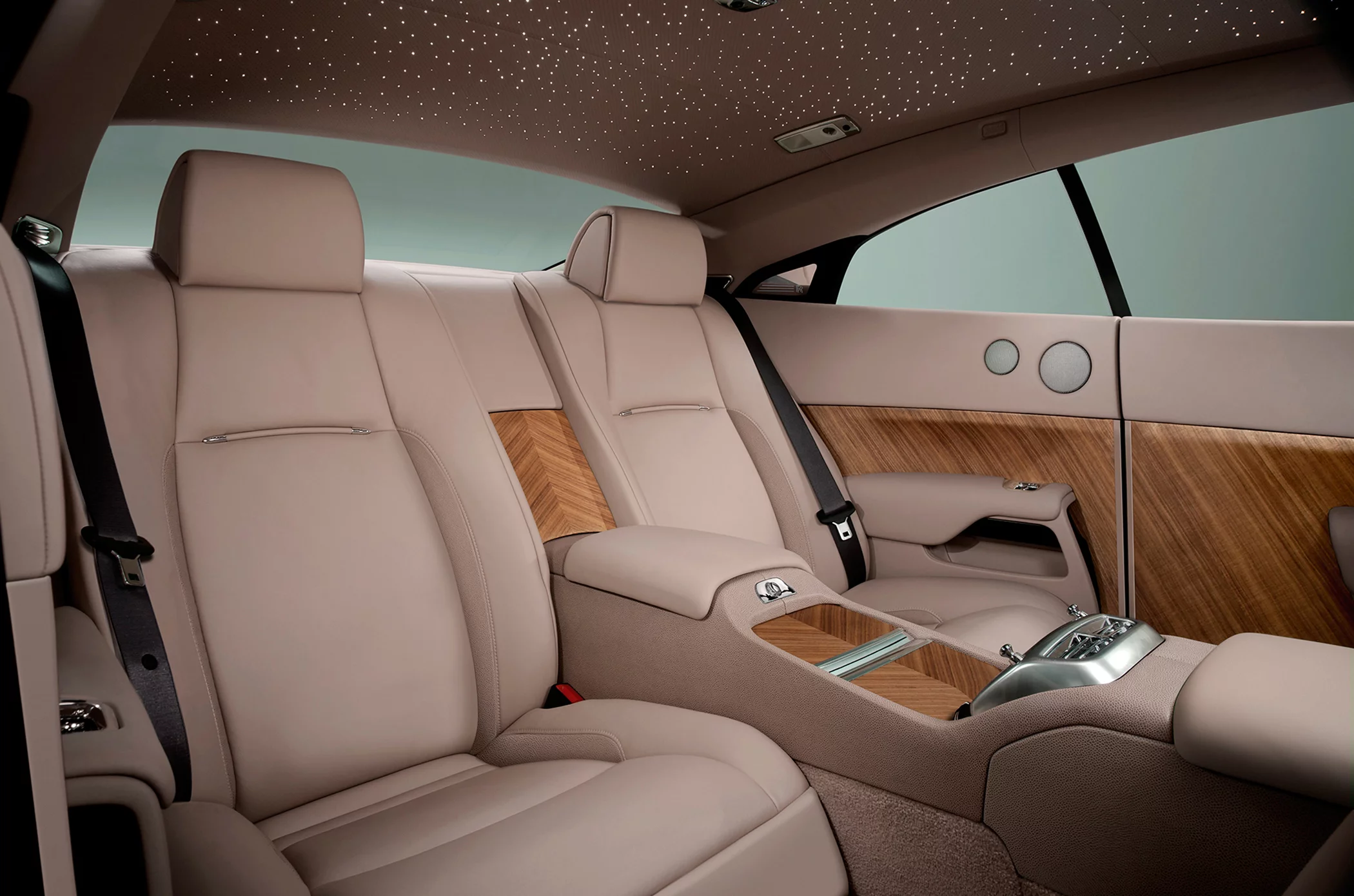 The Rolls Royce Wraith interior