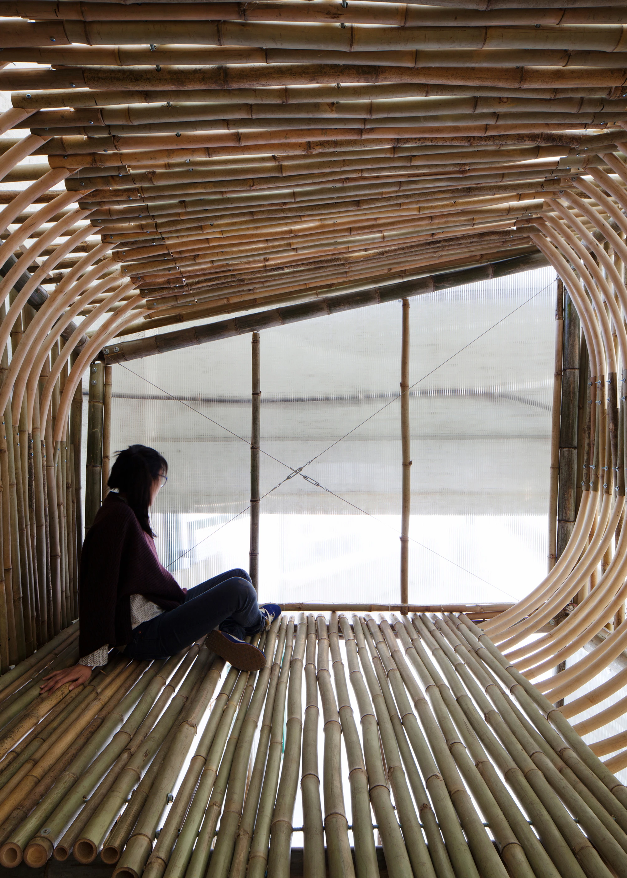 The Bamboo Micro-House prototype unit is designed by Hong Kong architectural firm AFFECT-T (Photo: AFFECT-T)
