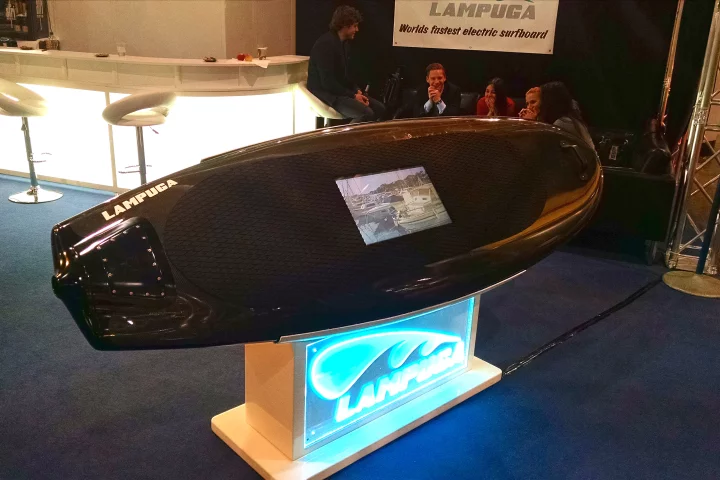 The Lampuga is a design of Hamburg-based Sashay GmbH (Photo: C.C. Weiss/Gizmag)