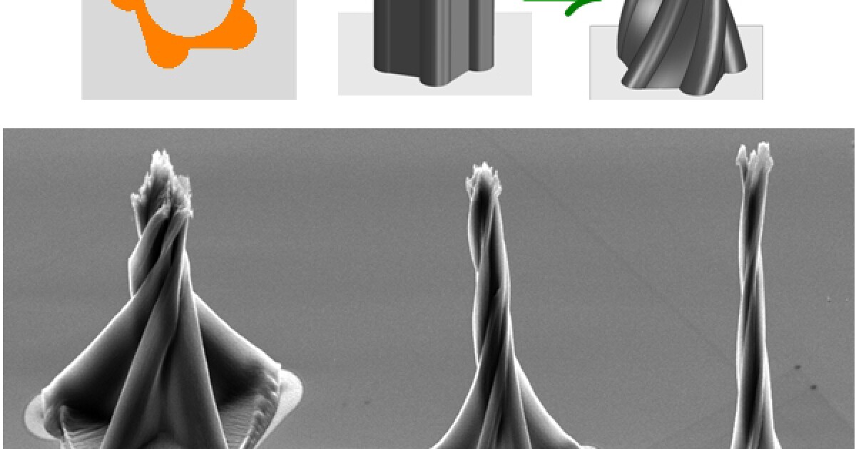 New manufacturing method gives shape to carbon nanotubes