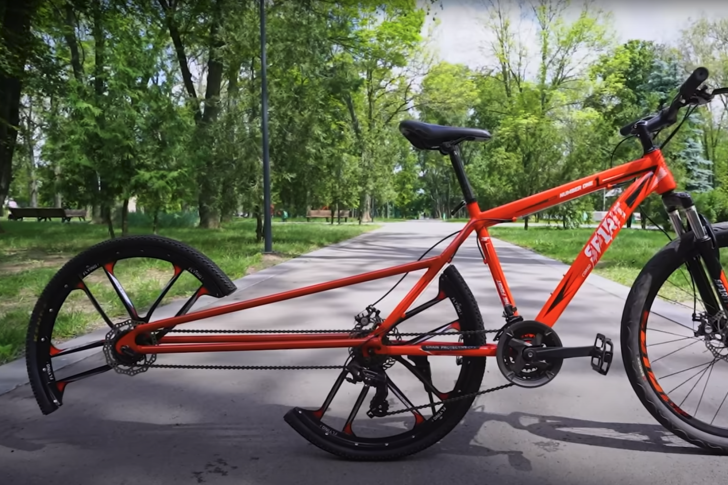 Certainly an attention-grabbing bike