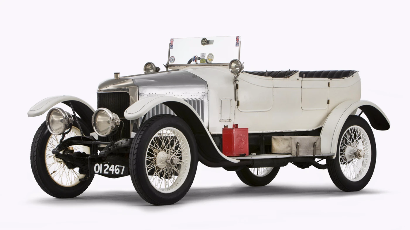 The Vauxhall Prince Henry was produced from 1911 onwards, after a sound showing of the three-man works team in the 1910 Prinz Heinrich Fahrt.