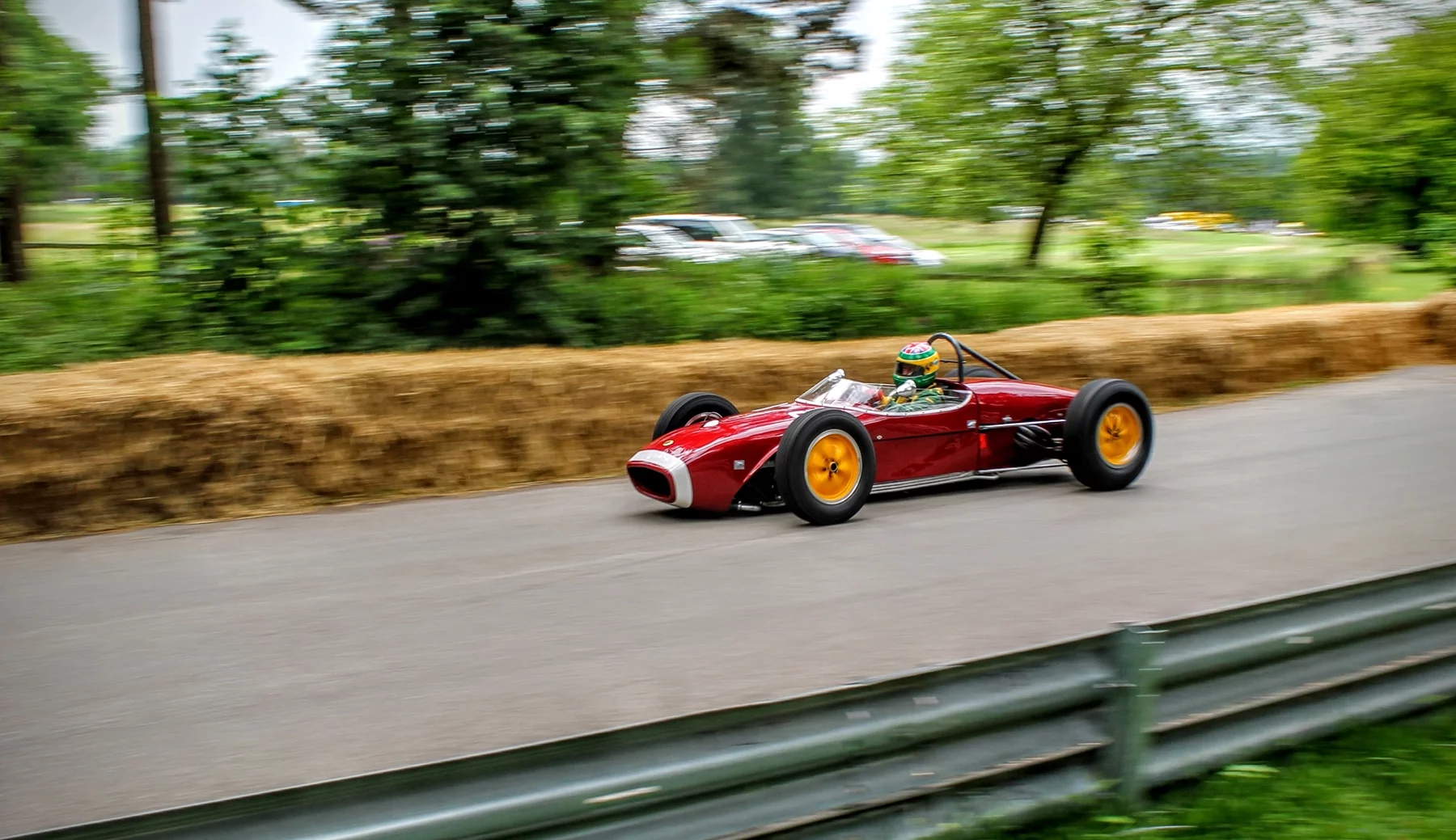 1960 Lotus Eighteen driven by Malcolm Ricketts