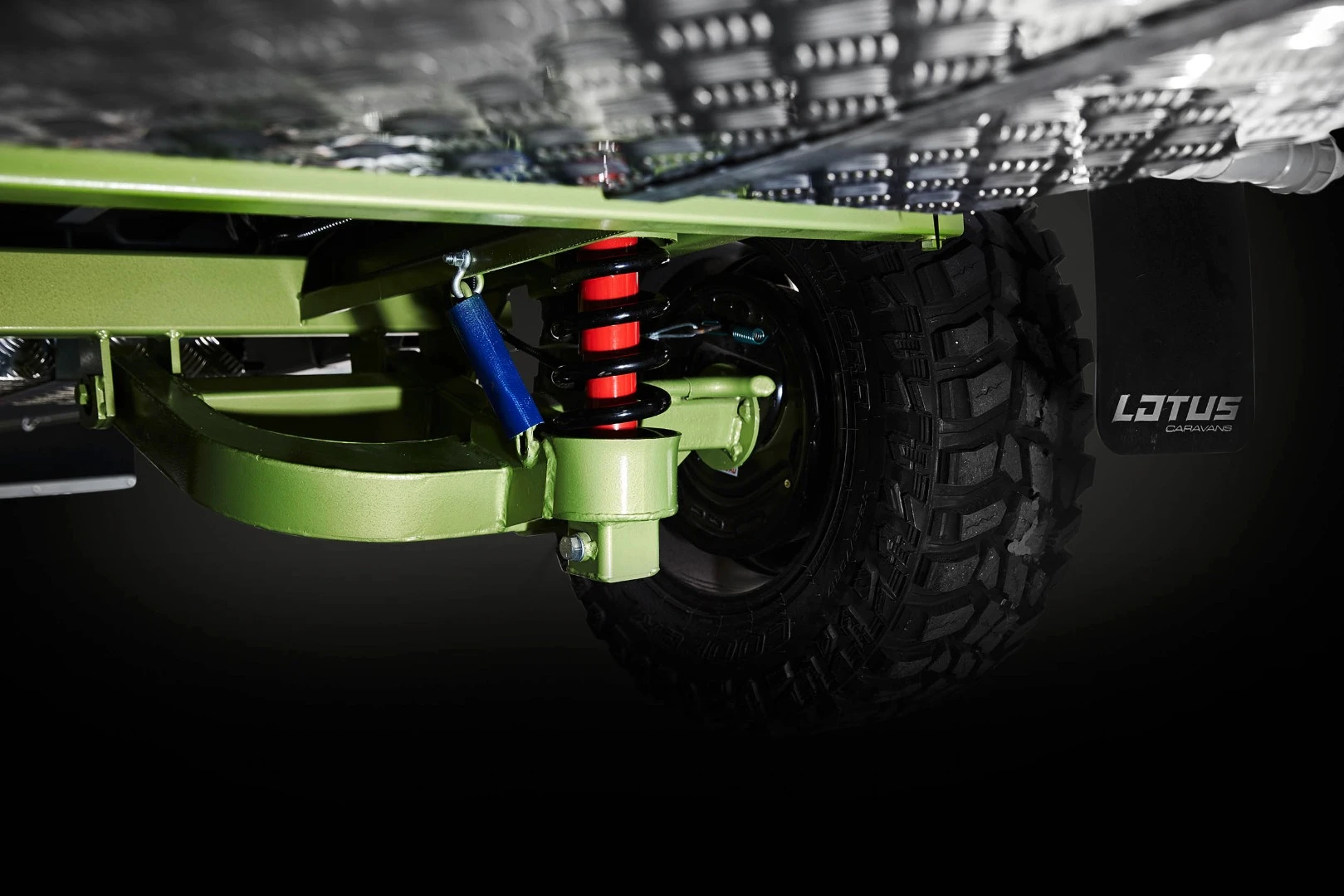 Lotus uses a Control Rider suspension from G&S