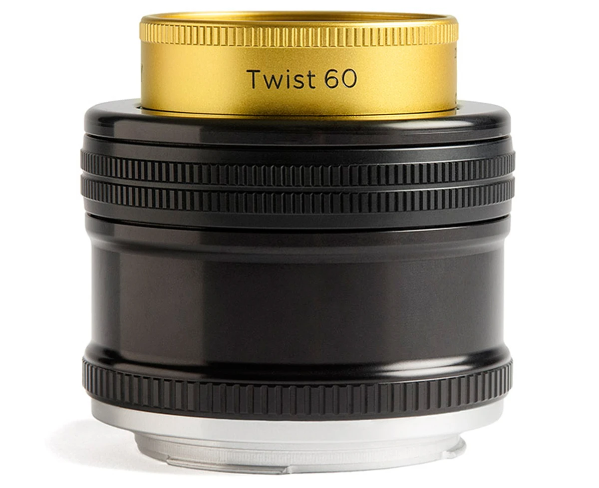 The Lensbaby Twist 60 lens will come in Canon EF, Nikon F, and Sony E mounts