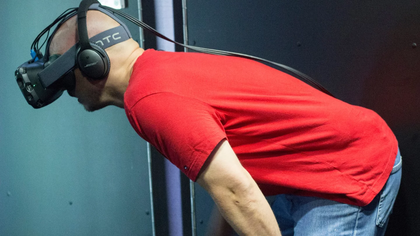 The full-body experience of the Vive