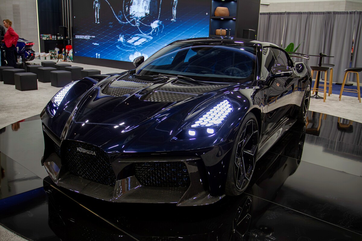 Vacuum company's 1,876-horsepower hypercar does 0-60 in 1.8 seconds