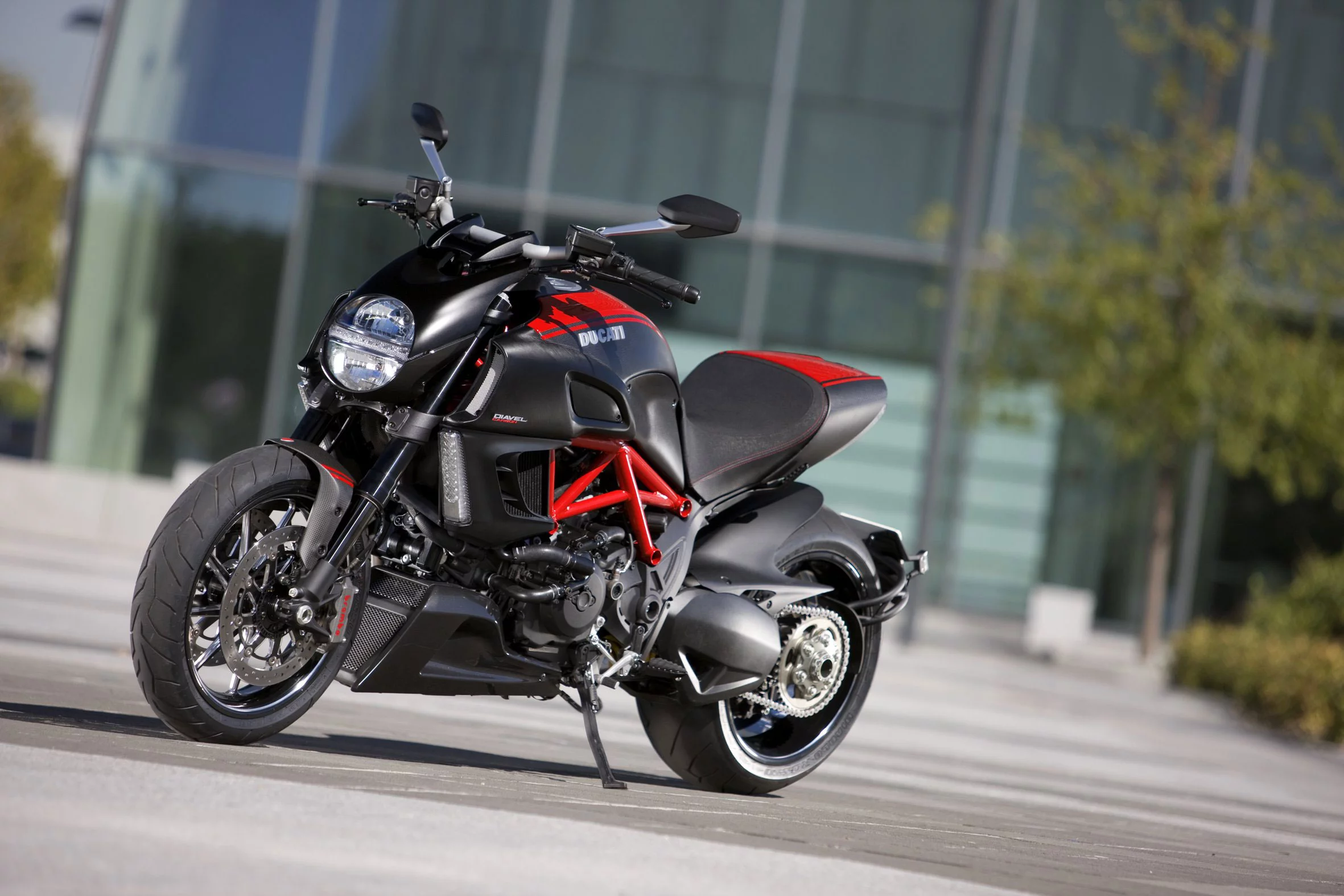The 2011 Ducati Diavel power cruiser