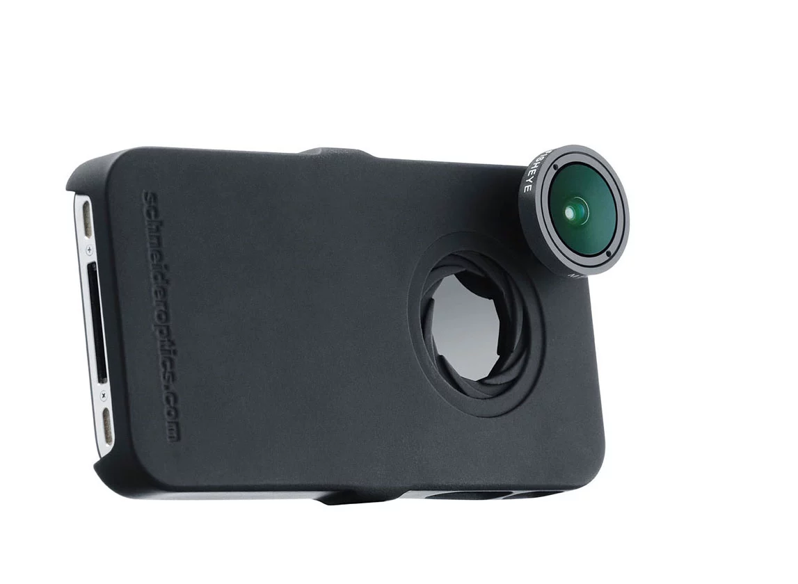 iPro with fisheye lens fitted