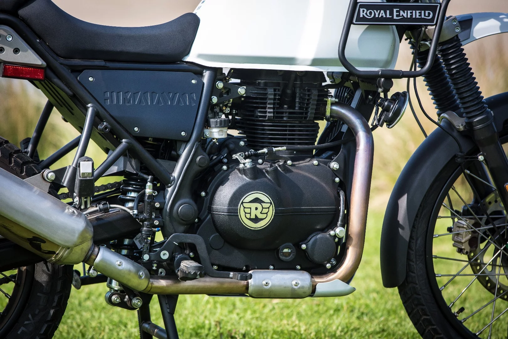 2017 Royal Enfield Himalayan: smooth new engine handles highway work much better than previous Enfield efforts