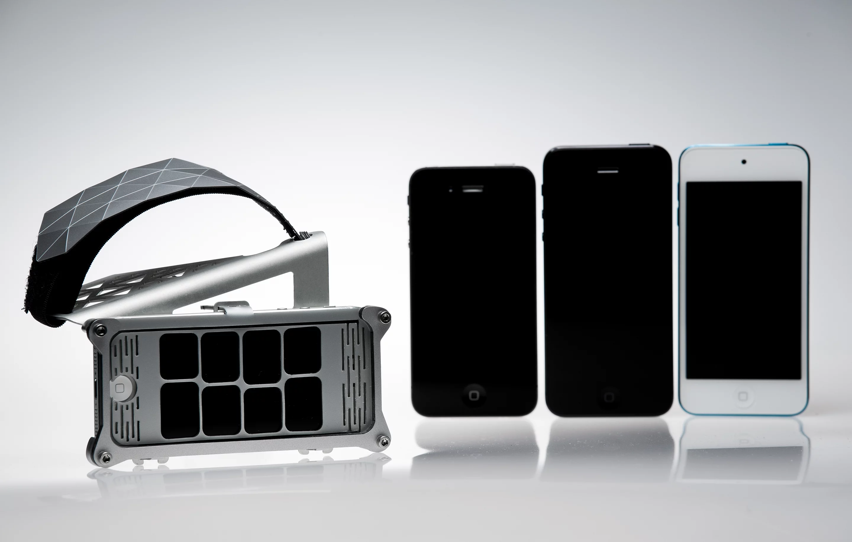 The Motion Synth is designed to let users play and alter music with their iOS device's motion sensor