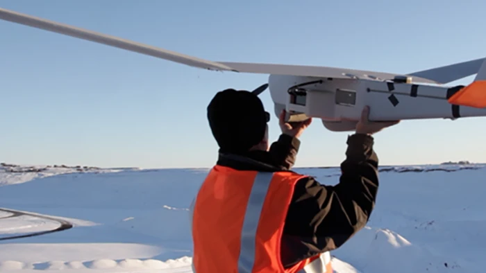 AeroVironment's Puma drones has been used to assist in an Antarctic icebreaking mission