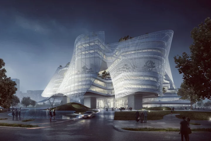 The Xinhee Design Center is currently under construction and slated for completion in 2017