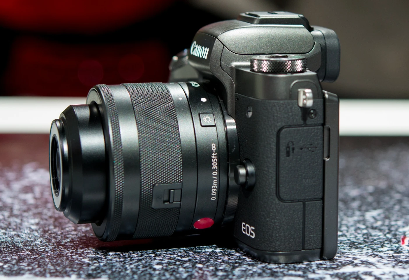 The Canon EOS M5 will be available in November priced at US$980 body-only, or $1,100 with an EF-M 15-45-mm F3.5-F6.3 IS STM zoom kit lens