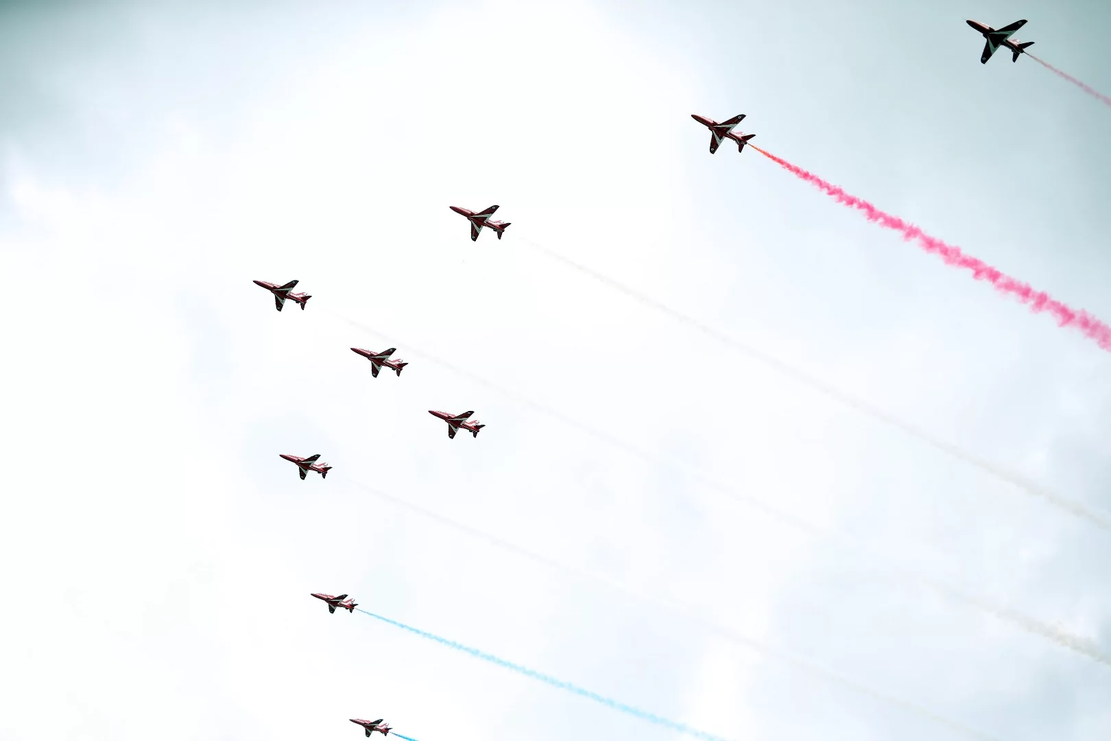 An impressive aerial display at the Goodwood Festival of Speed