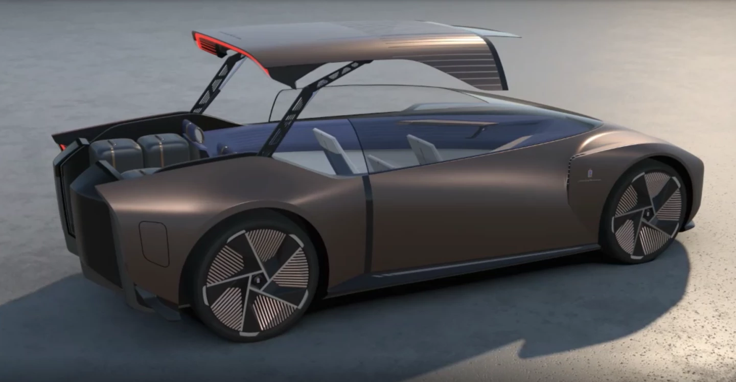 The Teorema ditches the side doors and features a rear walk-in entry