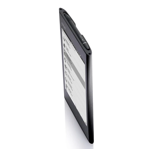 The stylus snaps neatly in the top of the EA800