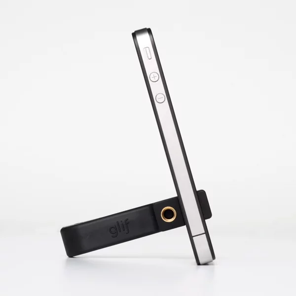 The Glif offers a simple and easy mount for your iPhone, to be used to connect to a tripod or as a propping mount for various functions