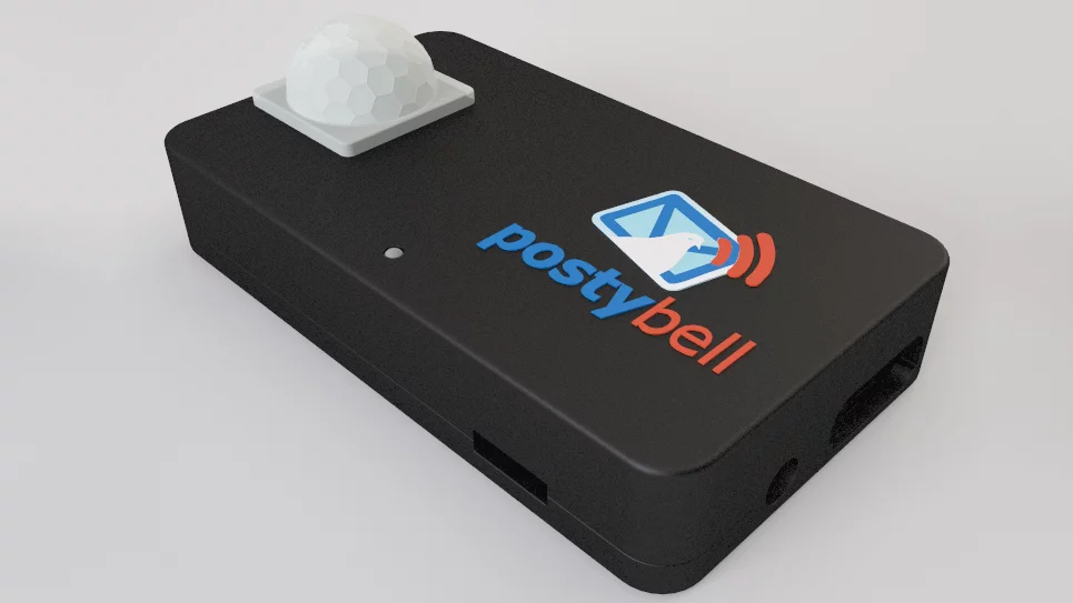The Postybell uses a GSM module to alert users to a delivery wherever they are