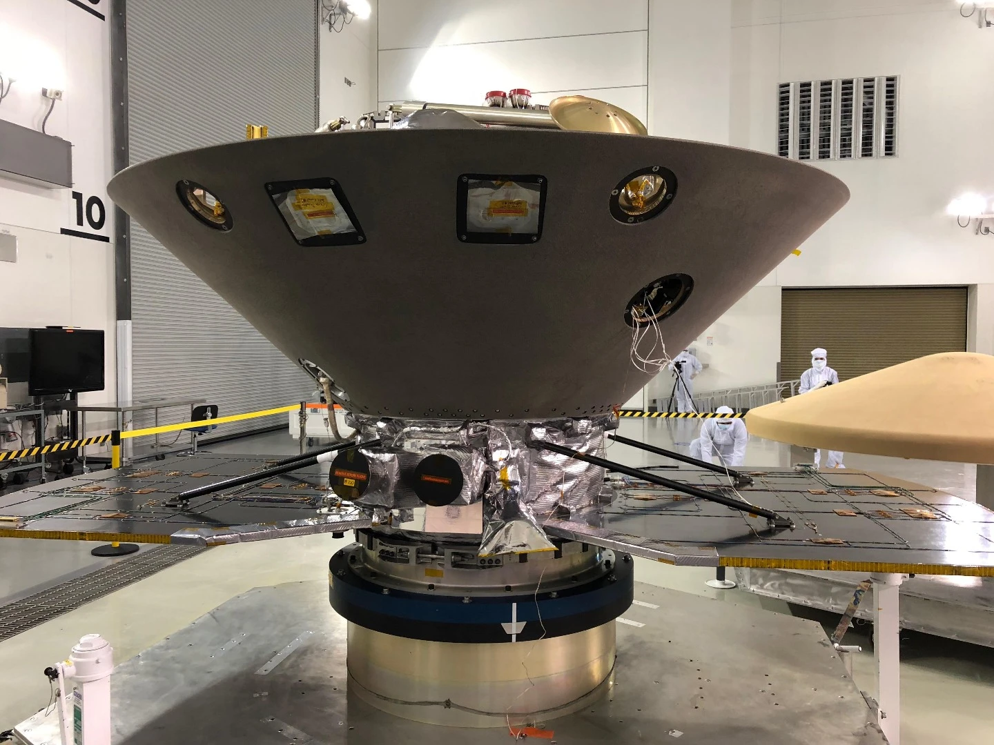 the InSight spacecraft prior to launch