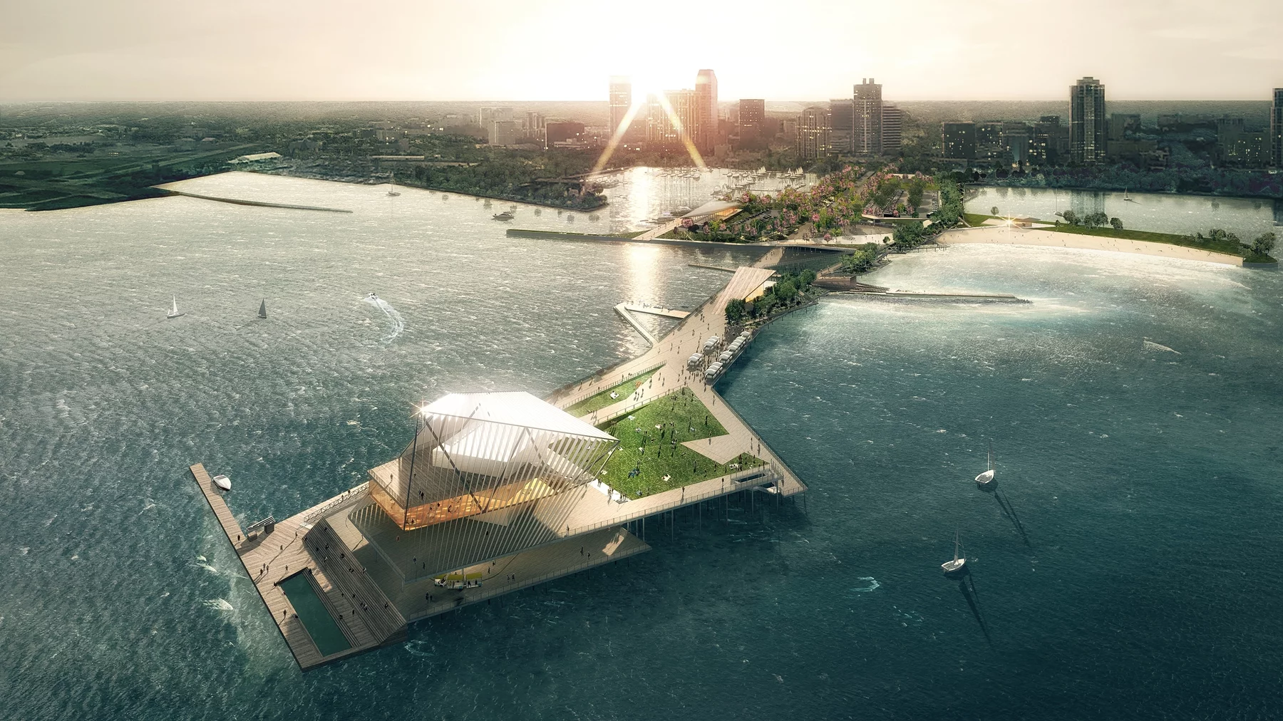 The Pier-Park will be a redevelopment of the existing St. Petersburg Pier