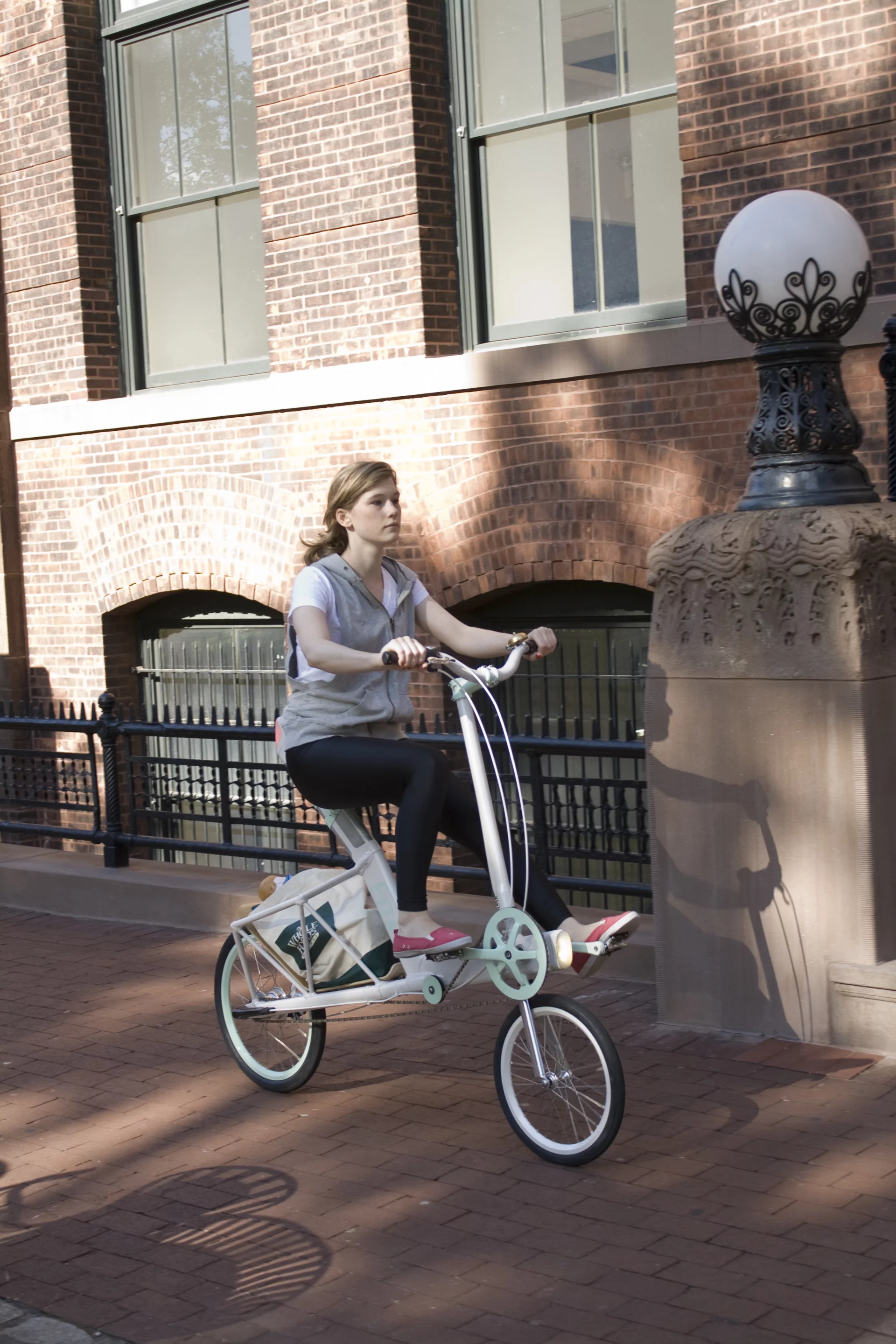 The design is said to result in a more natural, comfortable riding position which is easy to start off from