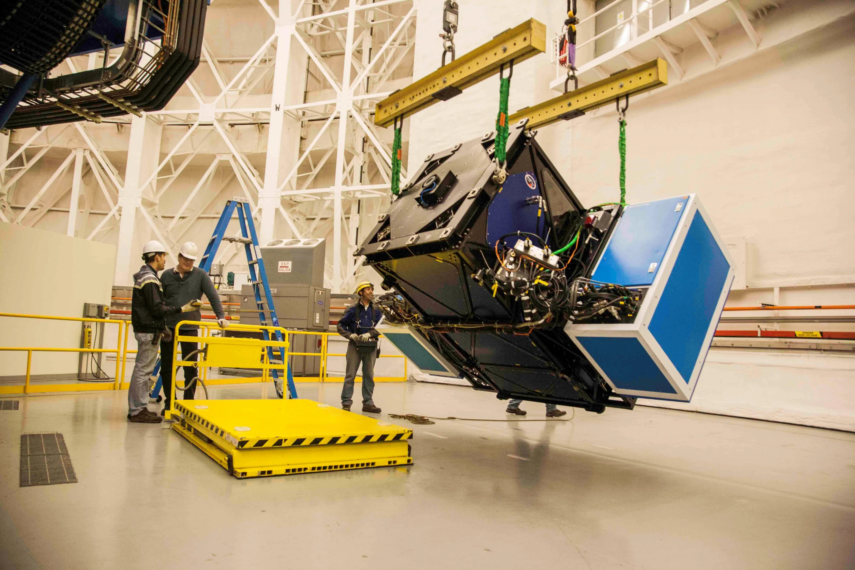 The GPI uses an advanced optics system to capture direct imagery of typically obscured exoplanets (Photo: Gemini Observatory)
