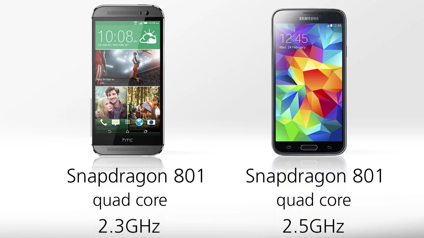 Both phones run some of the fastest mobile silicon around