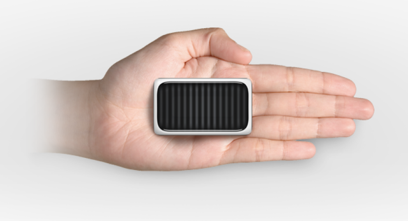 Logitech's Cube is certainly on the small side
