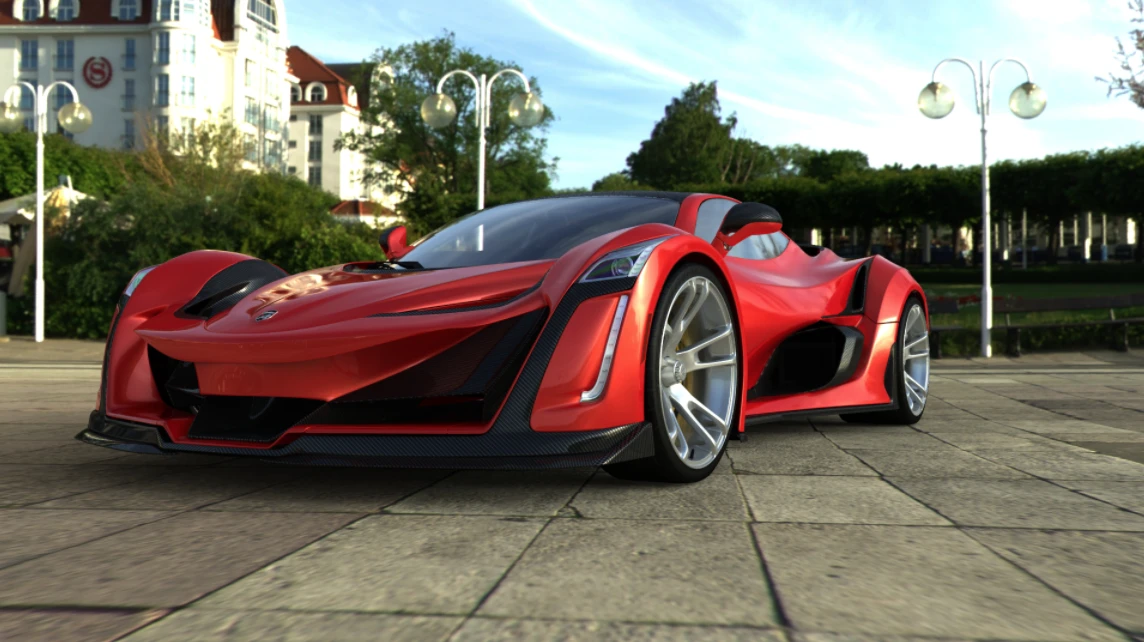 Computer render of the Anibal Icon