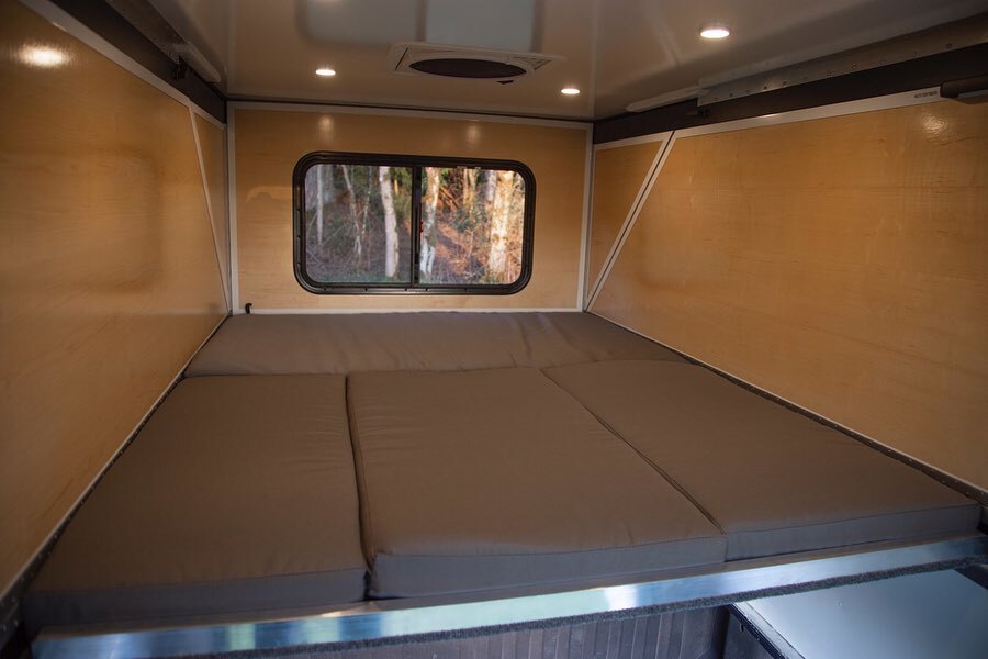 cold weather pop up truck camper