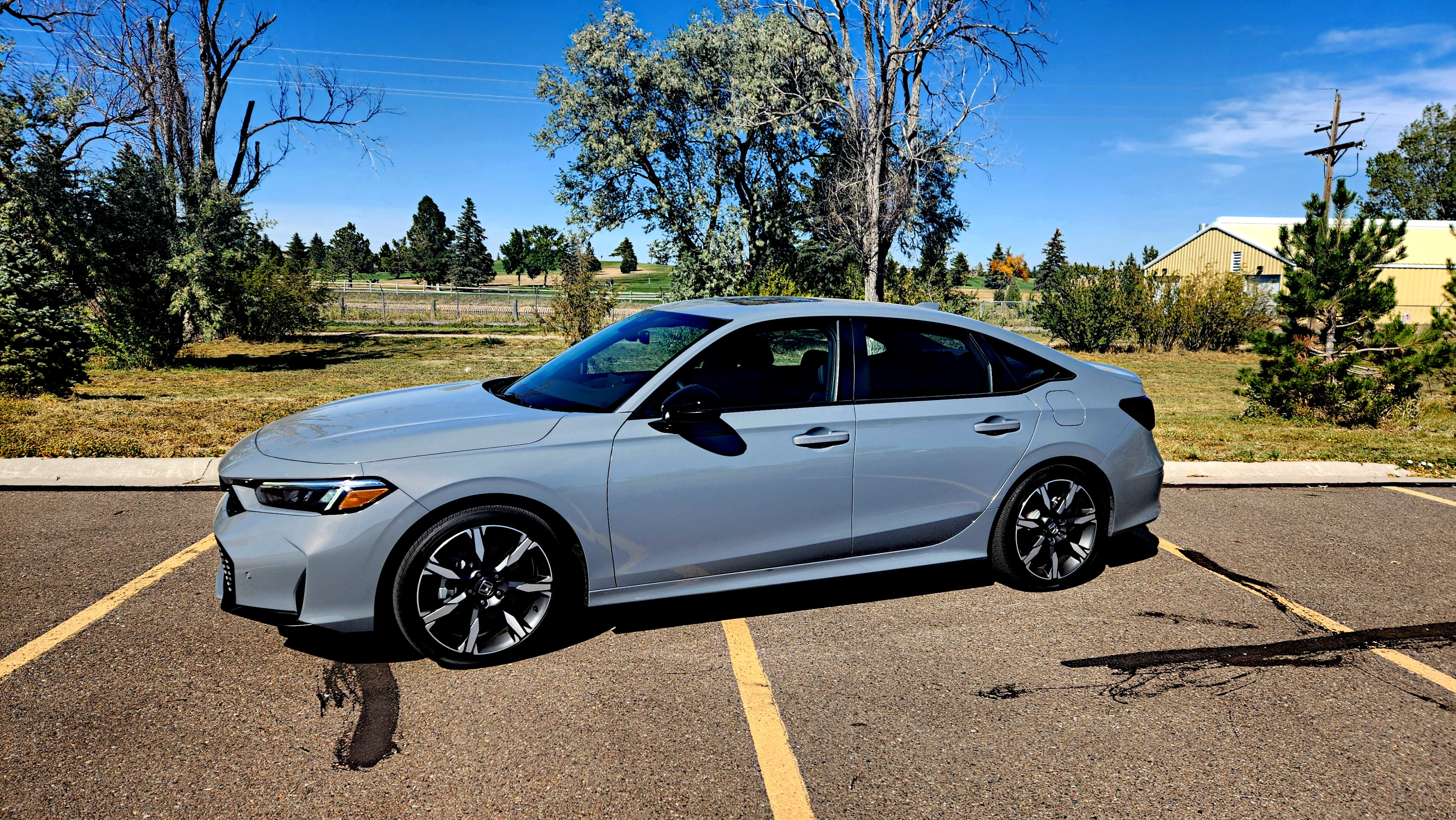 The 2025 Honda Civic Hybrid offers a lot of efficiency and comfortable driving for the price