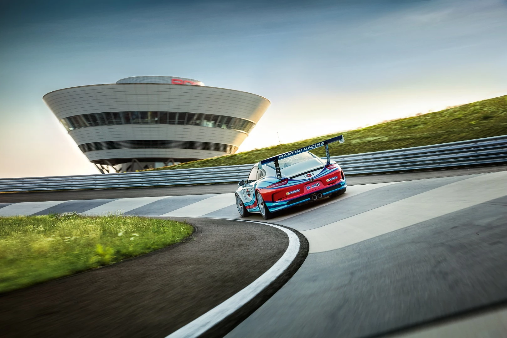 Porsche's immaculate on-road circuit at Leipzig looks like an absolute beauty