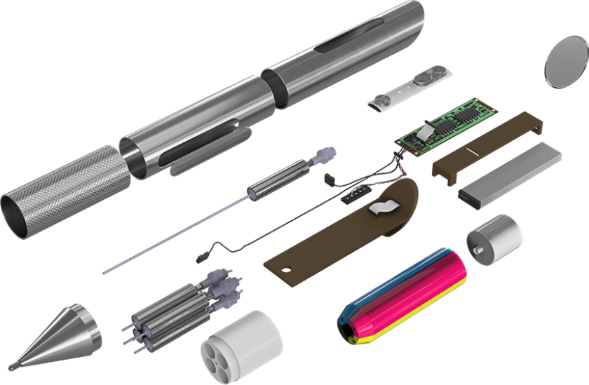 A look under the skin of the Cronzy pen