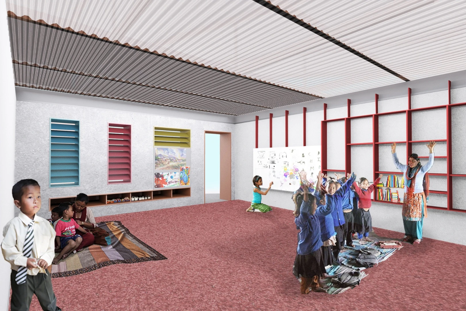 The firm reports that each building will be "earthquake-resistant"
