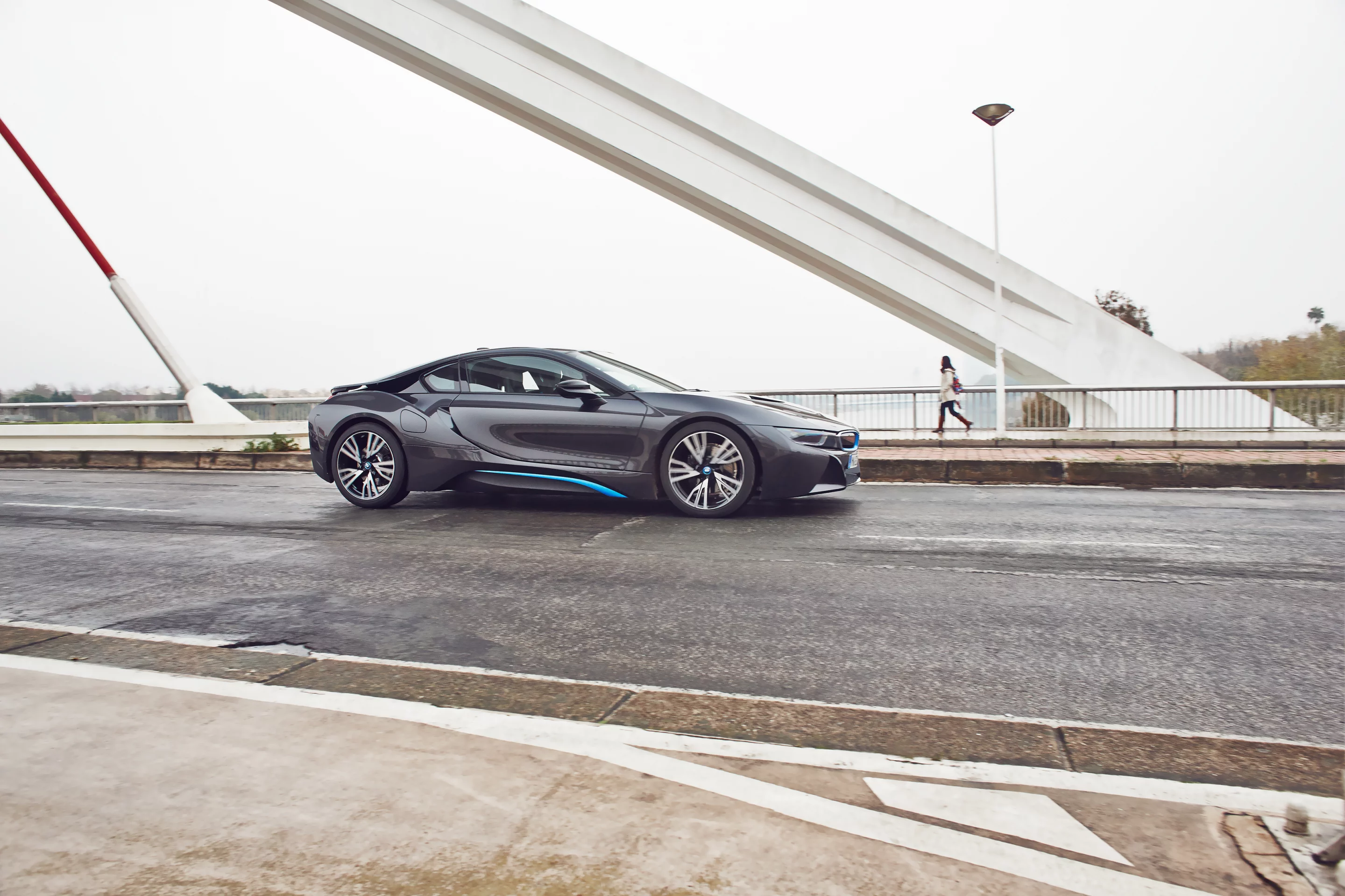 The BMW i8 - on the road