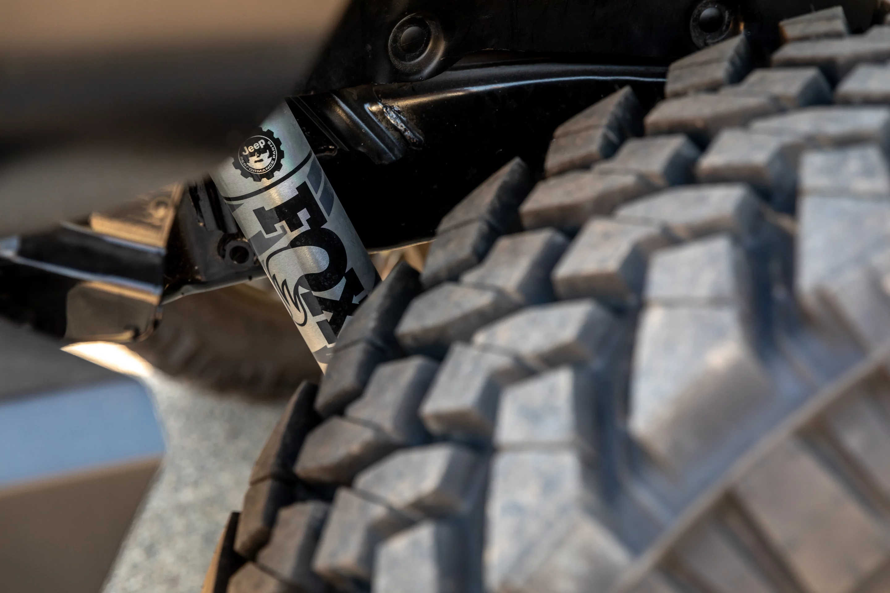 Fox shocks as standard, with 4 inches of lift