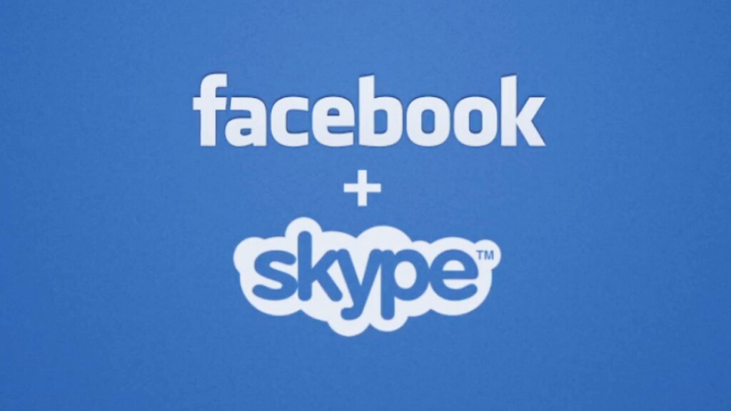 Facebook has announced Skype-powered video calling for its users