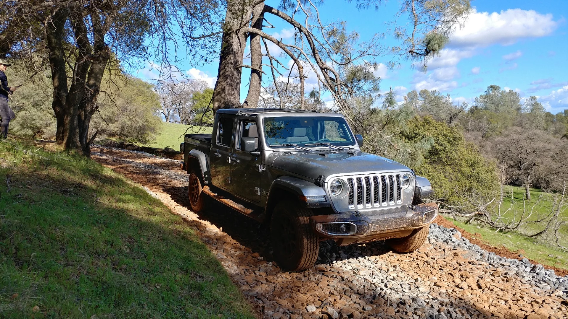 The larger grille allows more airflow for a working engine under load