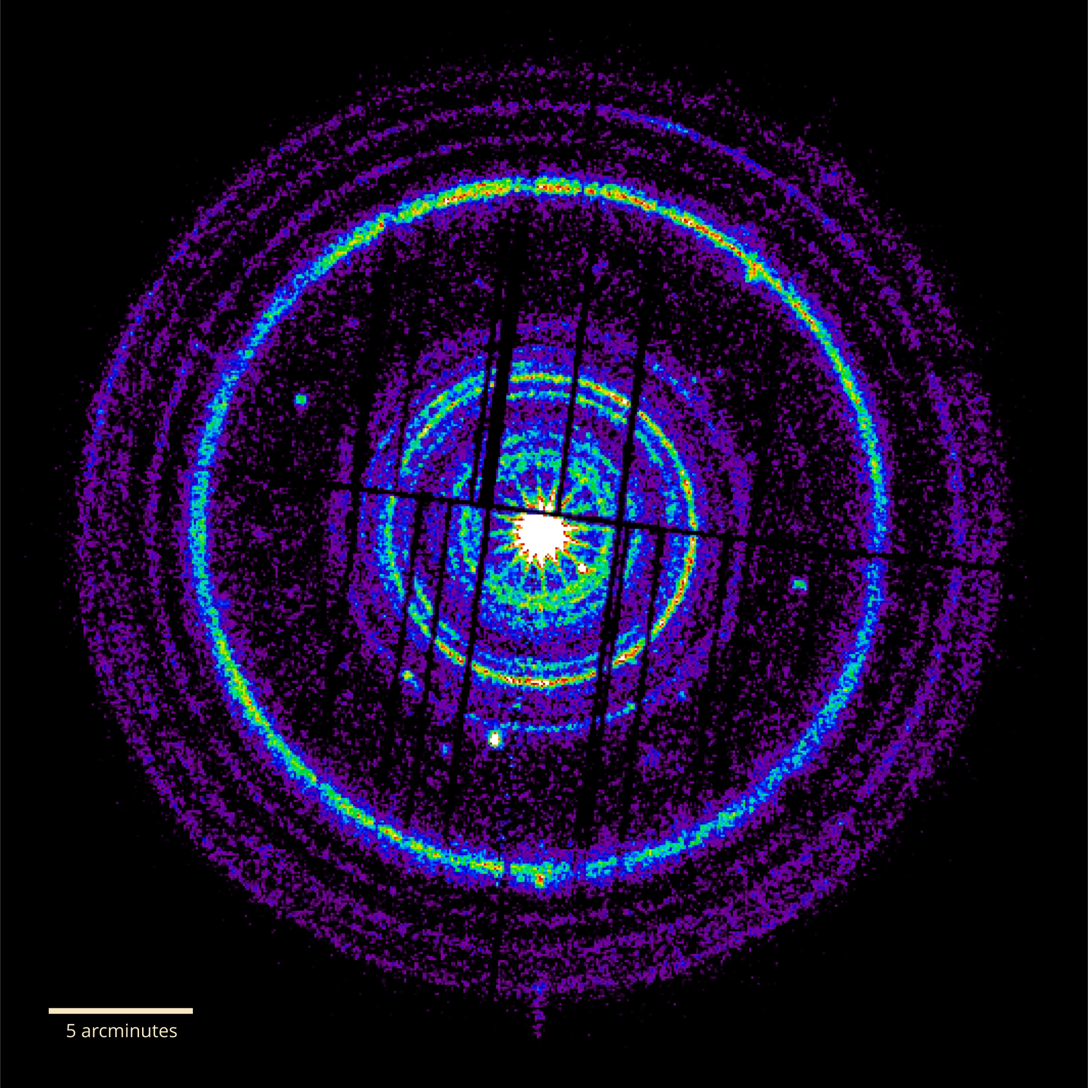 X-ray images of dust clouds produced by GRB 221009A