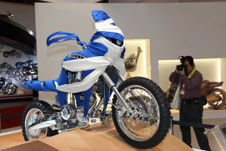 The Yamaha 1200 Super Tenere twin