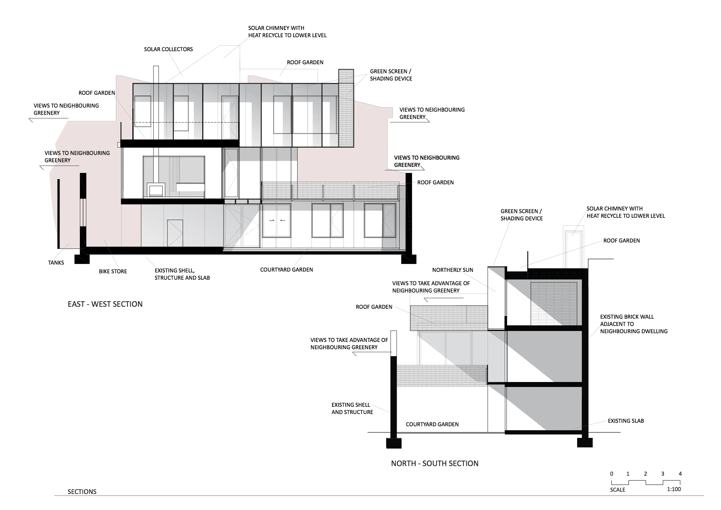 Architectural plan of the property (Image: Brilliant Creek)