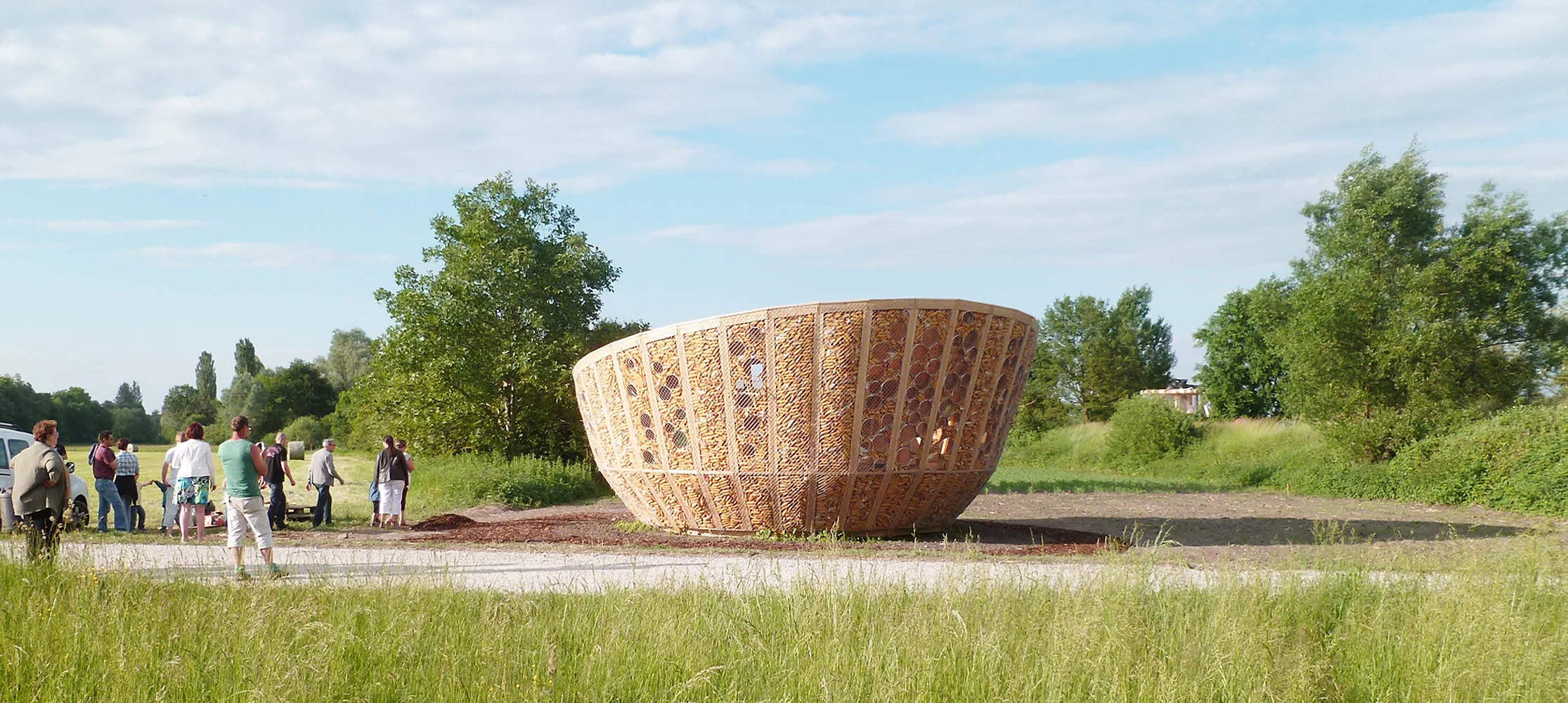 The low-cost home won the Archi<20 competition with a budget of €7,000 (US$8,705)