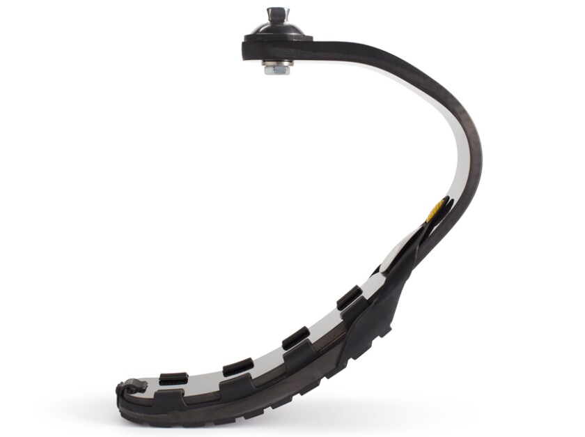 The Nike Sole is an attachment designed for use with Ossur's Flex-Run carbon fiber running blades