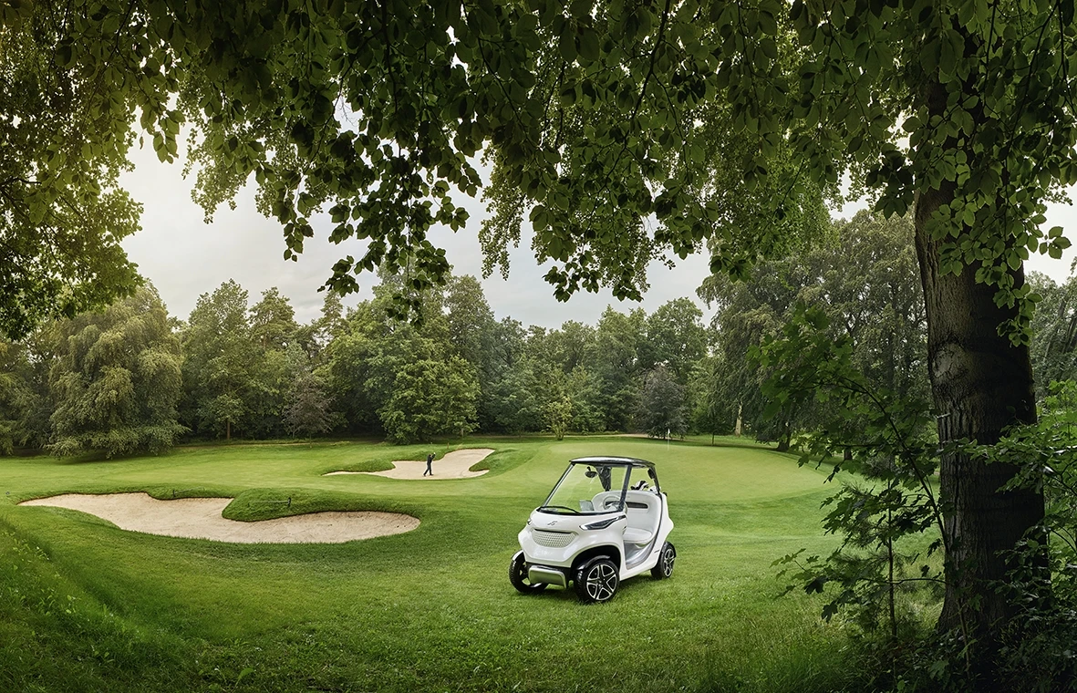 Mercedes-Benz Style Edition Garia Golf Car